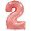 Фольгированный шар «Цифра 2»