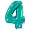 Фольгированный шар «Цифра 4»