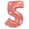 Фольгированный шар «Цифра 5»