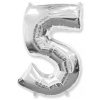Фольгированный шар «Цифра 5»