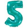 Фольгированный шар «Цифра 5»
