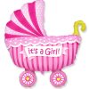 Шар Фигура «Коляска для девочки»