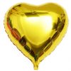 Шар сердце 45 см «Айвори»