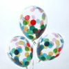 Шары с конфетти «Ассорти» 35 см