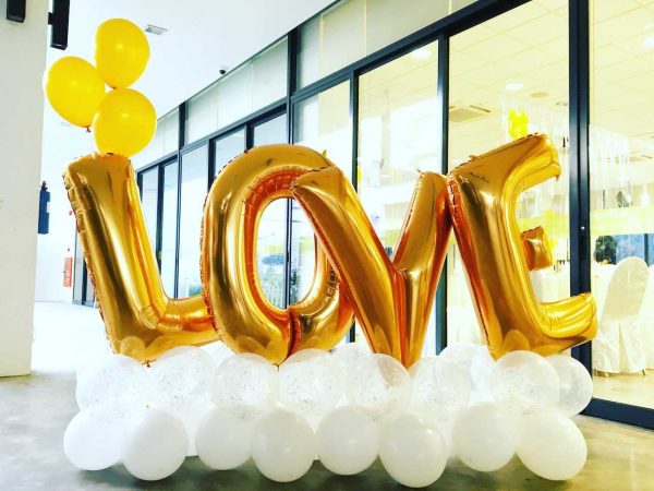 Плетеная надпись "LOVE" №2